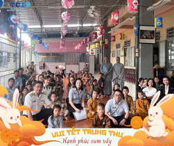 TCIT TẶNG QUÀ TRUNG THU CHO CÁC CHÁU MỒ CÔI VÀ KHUYẾT TẬT