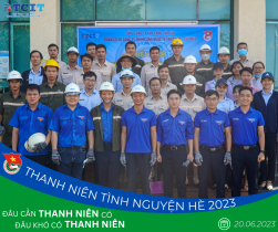 ĐOÀN THANH NIÊN TCIT TỔ CHỨC HOẠT ĐỘNG "LAO ĐỘNG CỘNG SẢN" KHỞI ĐỘNG CHIẾN DỊCH THANH NIÊN TÌNH NGUYỆN HÈ 2023